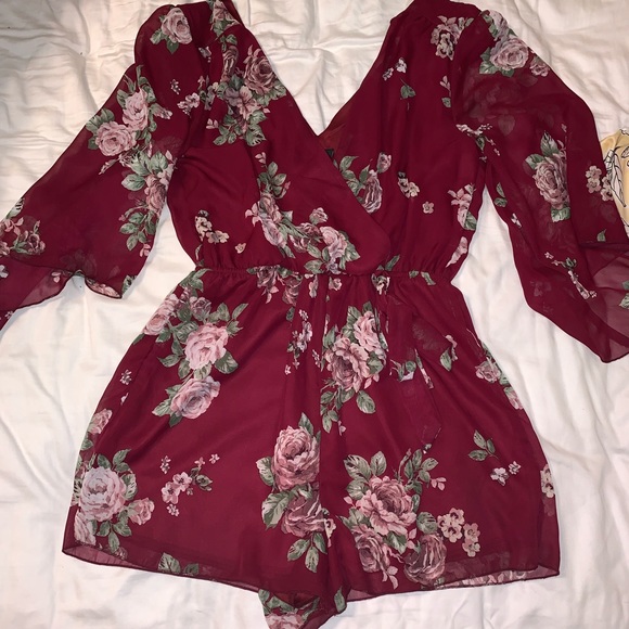 Rue21 Other - Rue 21 Floral Romper